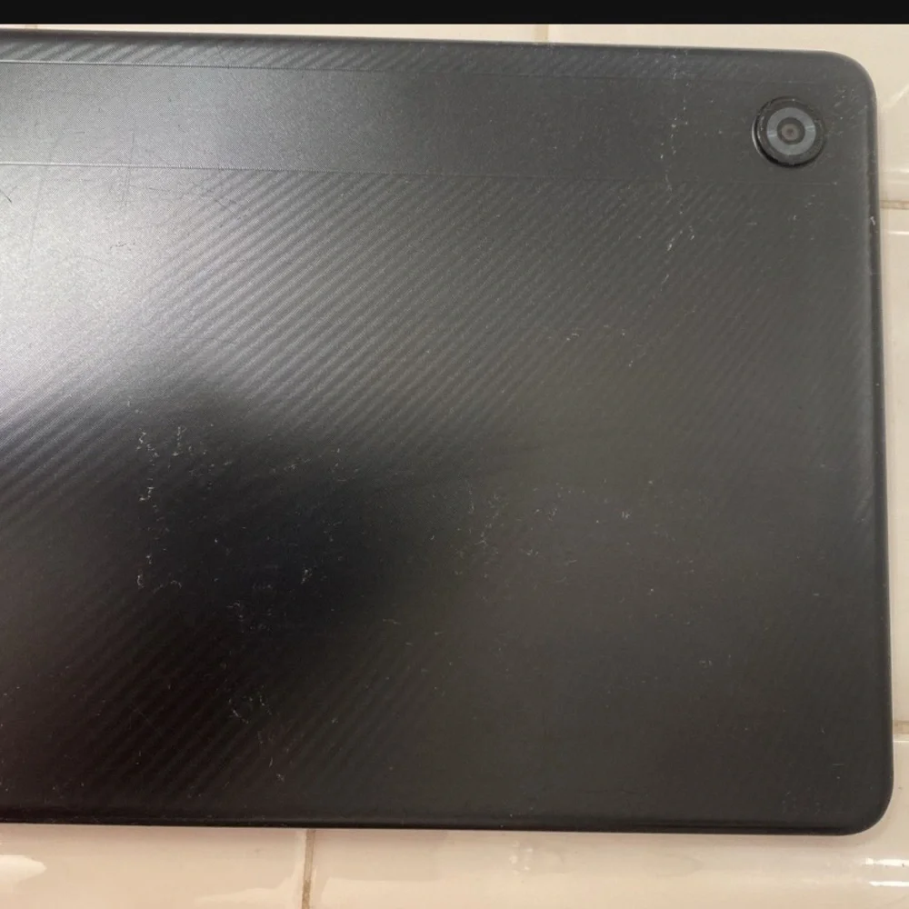 TCL Black and Blue Tablet with Large Display and Vibrant User Interface